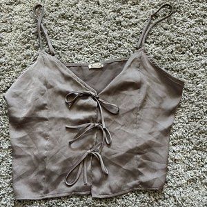 Free People Silk Tank Top